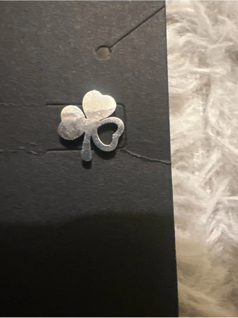 Silver Shamrock Wall Accent - Home Wall Decor